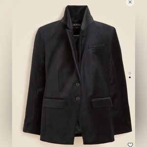 J. Crew Madelyn Blazer in Black Velvet